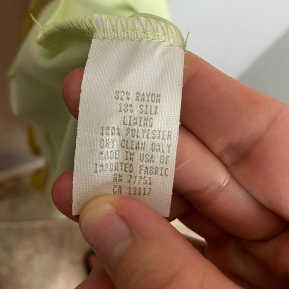 VINTAGE BETSEY JOHNSON Velvet Floral Slip Dress - Picture 10 of 10